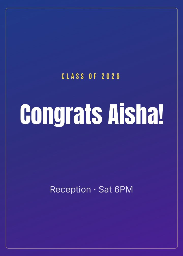 Grad Cap Celebration