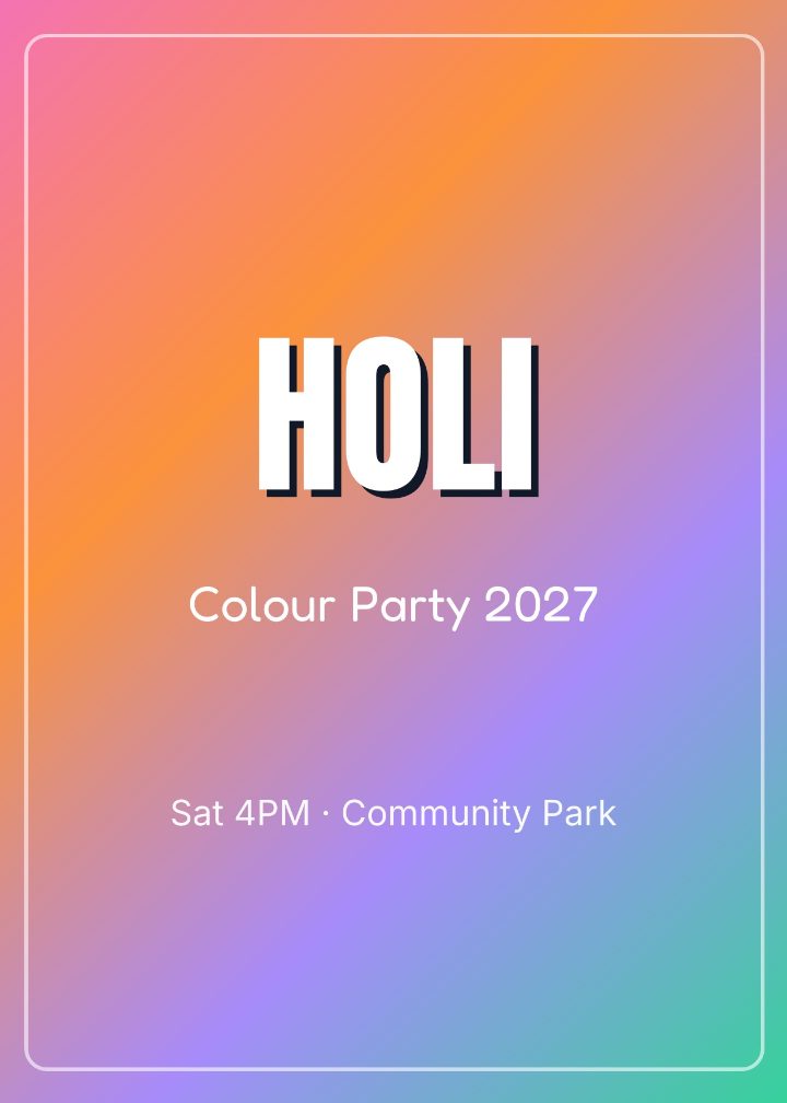 Holi Splash